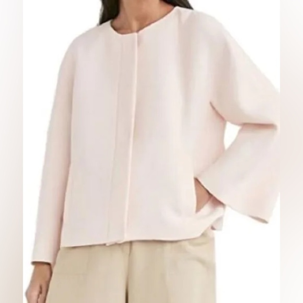 Massimo Dutti Pale Pink Boxy Blazer (Bin 15)